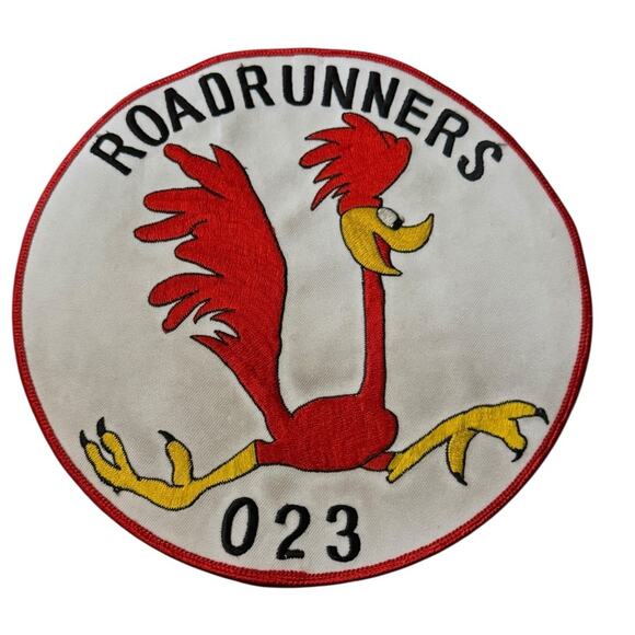 VTG Road Runners #23 Embroidered Sew On Patches (2) School Team Baseball READ - Picture 2 of 6